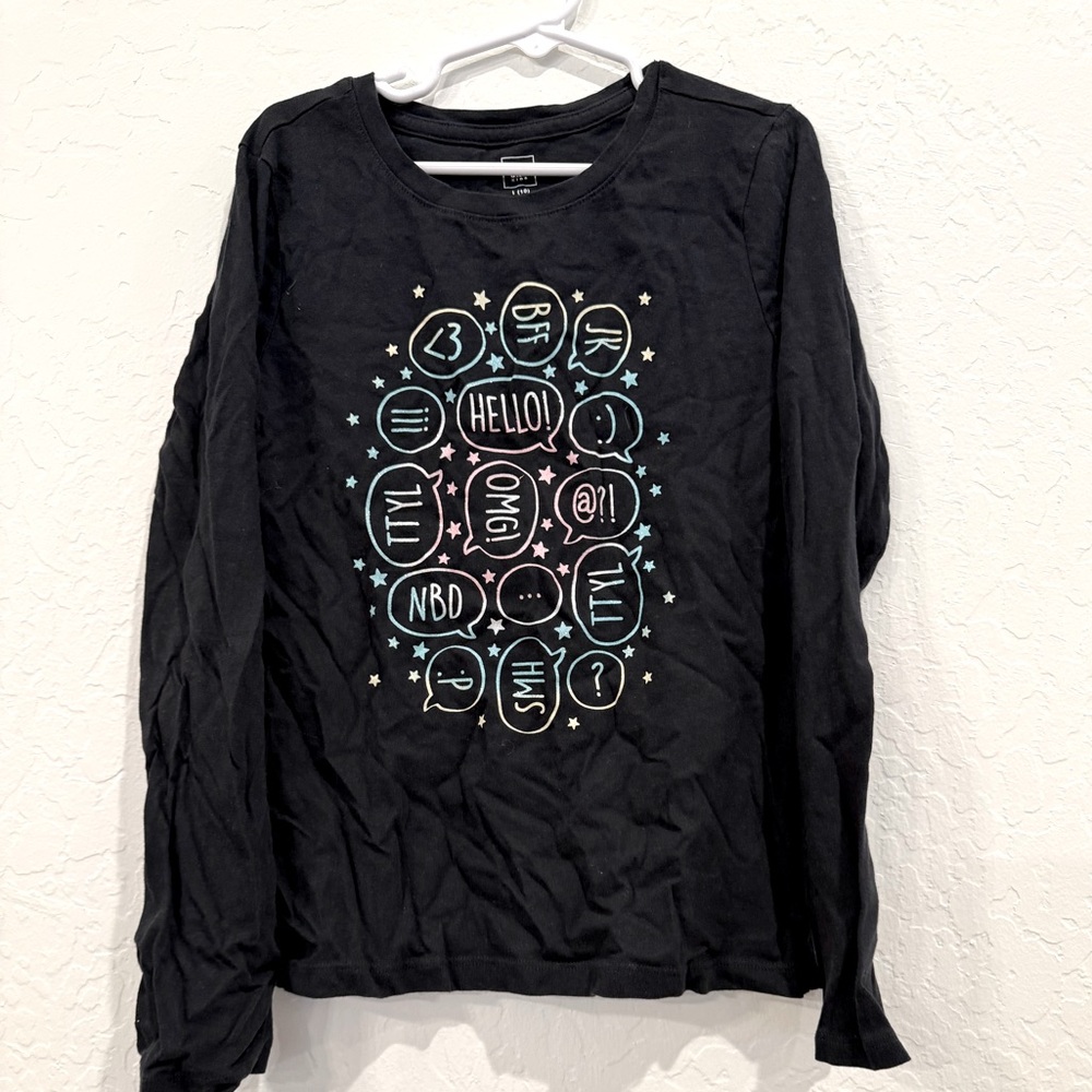 GAP kids l/s tee size L (10)